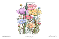 Wildflower Chamomile Clipart Product Image 3