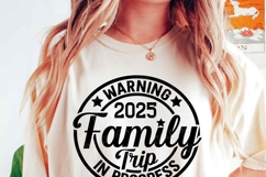 Summer 2025 SVG Family Summer Vacation Shirt, Holiday Shirt Product Image 2
