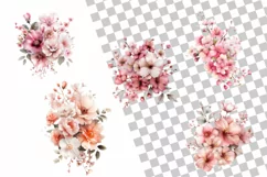 Pink Flowers, Floral Bouquet, Floral Arrangement Product Image 2