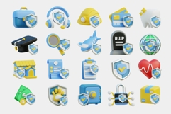 Insurance 3D Element Bundle Product Image 2