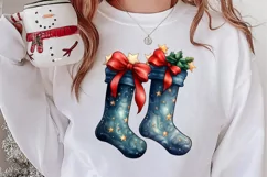 Christmas Party Clipart Sublimation, Christmas PNG Product Image 2