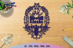 Little Gentleman Papercut SVG Product Image 1