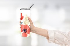 Flower Seamless Pattern Tumbler Warp Design Product Image 2