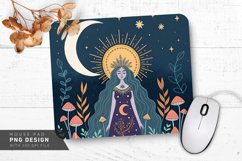 Ethereal Fantasy Illustration Mouse Pad PNG Design Product Image 1