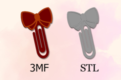 Paper Clips, Bow STL/3MF files for 3D Printing Product Image 2