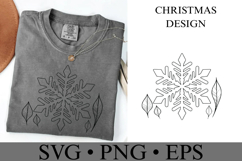 Christmas Snowflakes Svg | Christmas svg | Shirt Svg Product Image 3