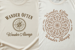 WANDER OFTEN T-SHIRT DESIGNS Product Image 2