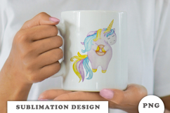 Watercolor Cute Unicorn png Product Image 2