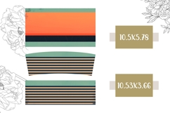 Retro Tumbler Wrap, Retro 40 Oz Tumbler Sublimation Product Image 2