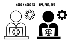 IT Manager Icons Product Image 1