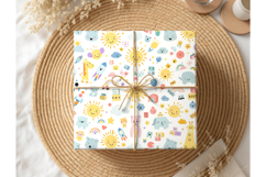 kraft paper gift mockup PSD Product Image 3
