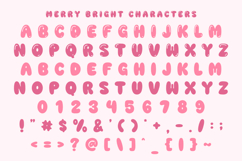 Merry Bright - Playful Bubble Font Product Image 2