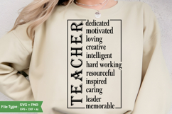 Teacher SVG, Back to School SVG, Teacher PNG Design Product Image 2