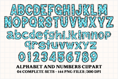 Baby Boy Alphabet PNG Clip Art, baby boy letters doodle Product Image 2