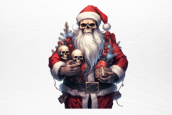 Christmas Skeleton Sublimation PNG Product Image 2