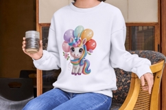 Magical Milestones Unicorn Birthday Number PNG Pack Product Image 2