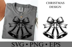 Christmas Bells Svg | Christmas svg | Shirt Svg Product Image 3