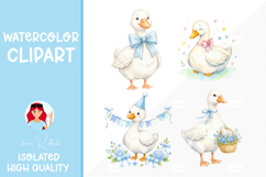 Baby Duck PNG for Nursery and Design Product Image 1