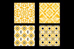 Moroccan Yellow Digital Paper Patterns Product Image 2