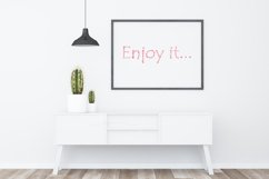 Enjoy it wall decor, Motivational poster, Home wall decor Product Image 2