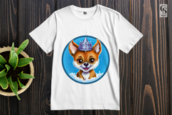 Lovely fox gifts clipart sublimation png Product Image 3