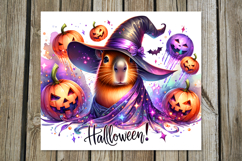 Funny Halloween character | Skinny tumbler sublimation Product Image 2