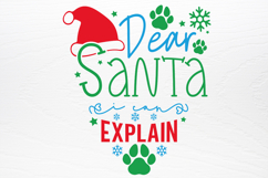 Christmas Dog Bandana SVG Product Image 2