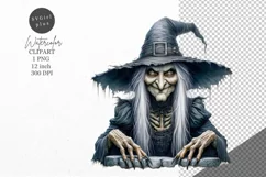 Halloween clipart, Witch clipart, Autumn clipart Product Image 1