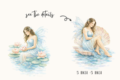Water Fairy Clipart 20 Mermaid Fantasy Product Image 2