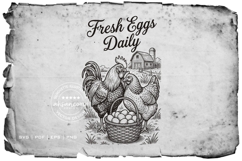 Country Love Chicken Farm SVG Product Image 2
