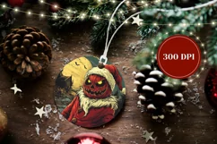 Christmas Monster Ornament, Creepy Village Ornament Product Image 2