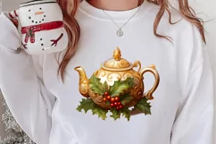 Fairy Christmas Sublimation Clipart, Fairy Christmas PNG Product Image 2