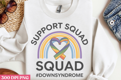 Support Squad #Down PNG, Syndrome Sublimation PNG Product Image 3