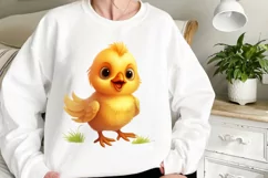 Adorable Baby Farm Animals clipart, Watercolor Clipart Product Image 2