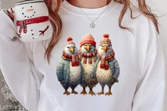 Christmas Family Animals Sublimation Clipart, Christmas PNG Product Image 2