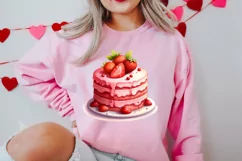 Valentines Day Dessert Clipart, Valentines Day PNG Product Image 2