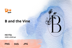 and the Vine Monogram Product Image 1