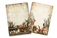 Rustic Pantry Junk Journal Pages Product Image 2