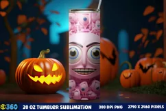 Halloween Tumbler Sublimation Wraps, Tumbler Halloween Product Image 2