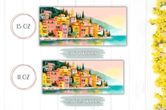 Summer Mug Wrap Design, Lake Mug Sublimation Product Image 2