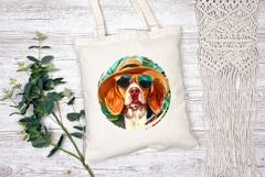 Funny Beagle Dog Illustration, Summer Beagle Dog PNG Product Image 2