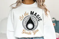 Let the Magic guide you Svg | Halloween Svg | Shirt Svg Product Image 2