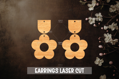 60 SUPER Summer Style Laser Cut Earrings SVG File Product Image 3