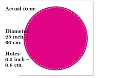 Big round basket base 23 inch digital file. Laser cut bottom Product Image 2