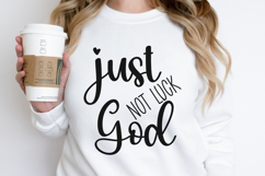 Just God SVG Product Image 1