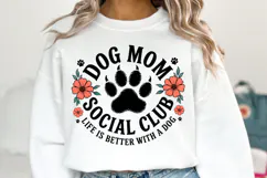 Dog Mom svg Design | Svg Cut Files | Shirt Svg Product Image 1