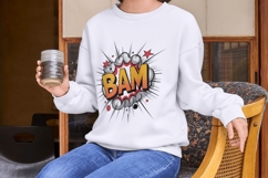 BOOM! POW! POP! Comic Feeling Text PNG Pack Product Image 2