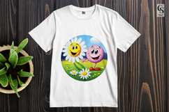 Cute Flower Clipart Sublimation PNG Product Image 2