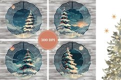 Winter Forest Wind Spinner Designs, Winter Landscape Print Product Image 2
