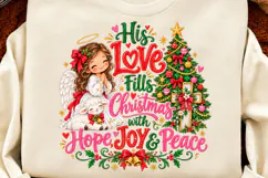 4 Christian Christmas Shirt Designs, 4 Nativity Faith Quote Product Image 2